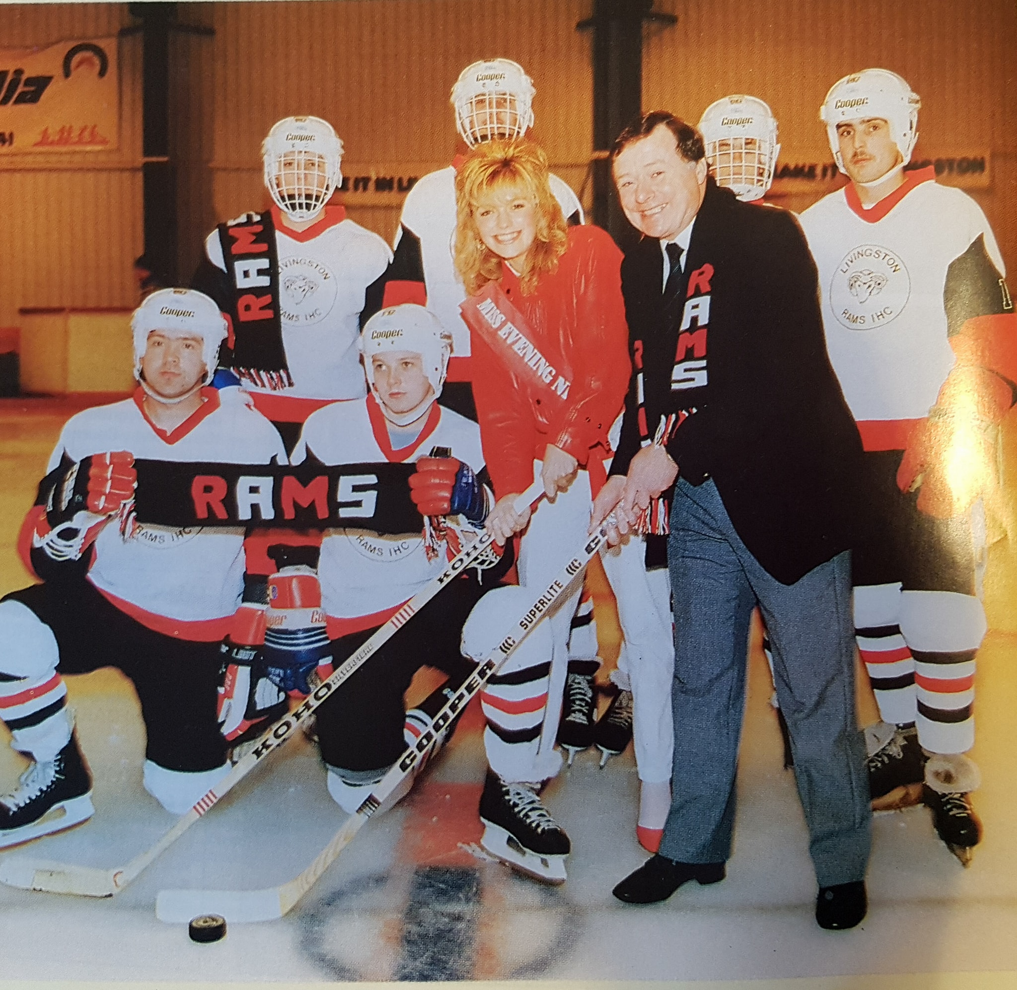 The old Icelandia ice rink in Livingston, West Lothian.